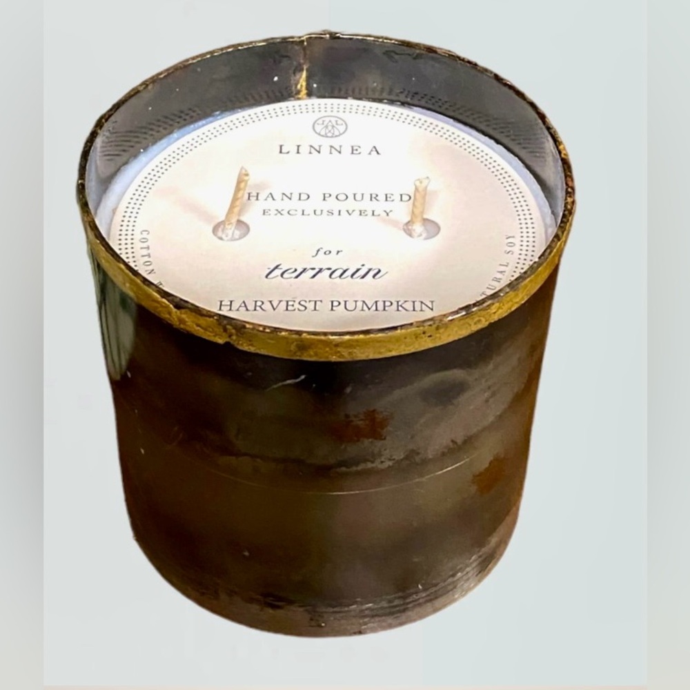 Anthro | Linnea for Terrain | Harvest Pumpkin Candle | Hand Poured in USA | NWT